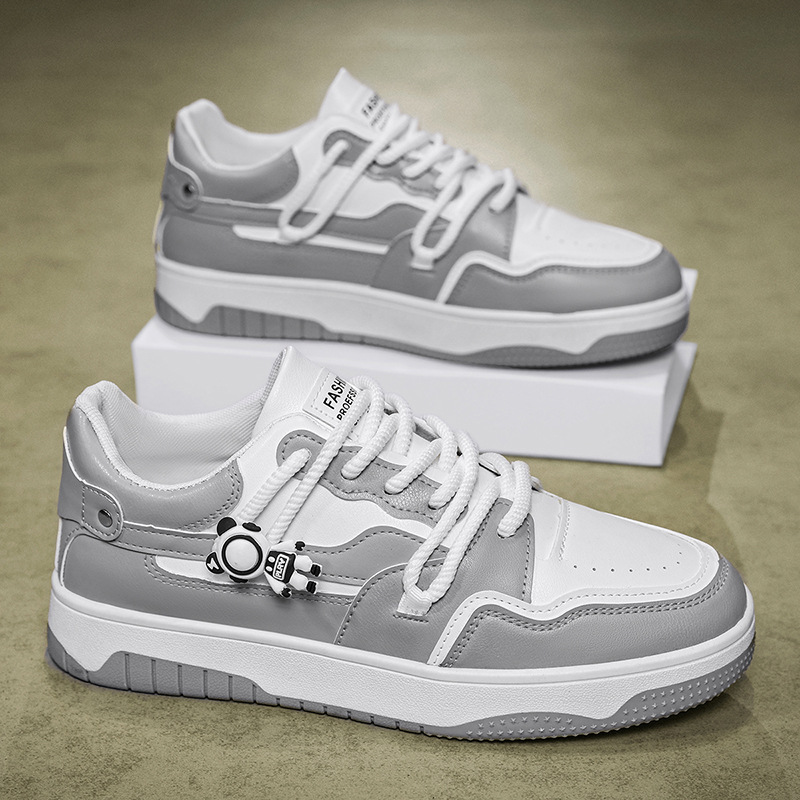 Zapatos de hombre de invierno 2026 nueva moda de zapatos deportivos de skate juveniles casuales de suela gruesa zapatos de moda de nicho