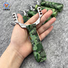 Camouflage metal hair rope, plastic street slingshot, wholesale