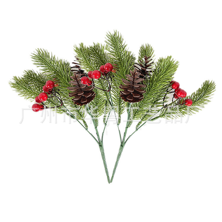 クリスマスの花束のクロスボーダーの供給源をシミュレーションします。|undefined