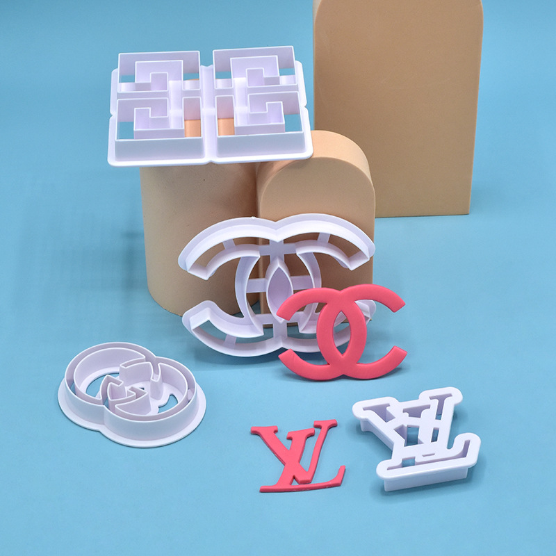 Herramientas de decoración DIY, moldes de plástico para modelar, simulación de repostería, molde para pasteles, juego de moldes para galletas, molde hecho a mano para postres
