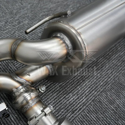 Exhaust pipe 981 982 Modified to