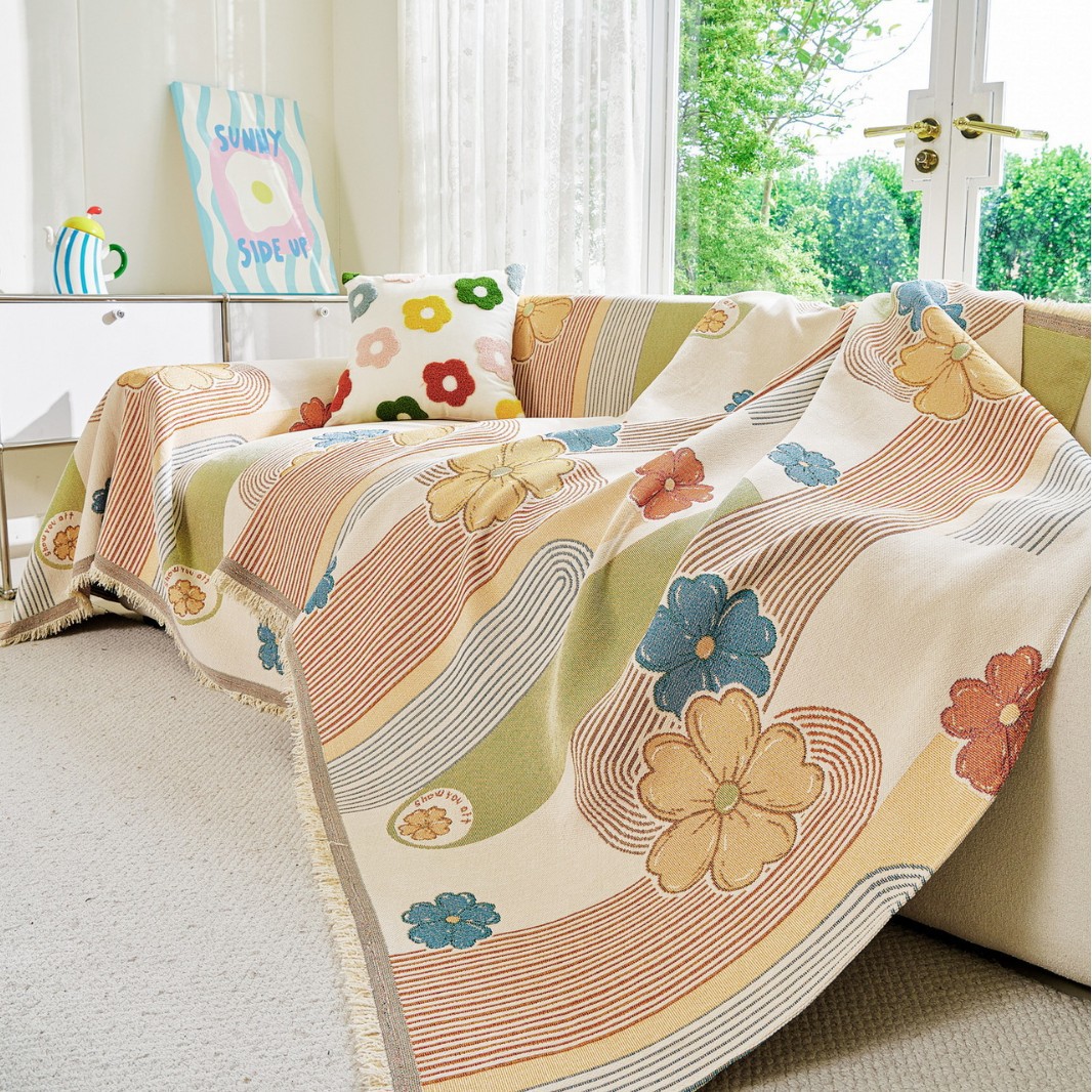 Chenille sofa cover cloth soft and silky slippery anti-cat scratch…