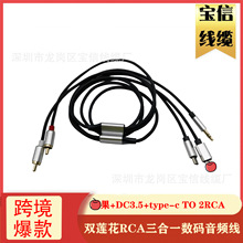 �羳�����pɏ��RCA�DTYPE-C/ƽ��/��׿DC3.5mm�������l��ֱ����