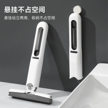 桌面懒人迷你小拖把多功能折叠轻便吸水海绵小巧易收纳洗手台拖把