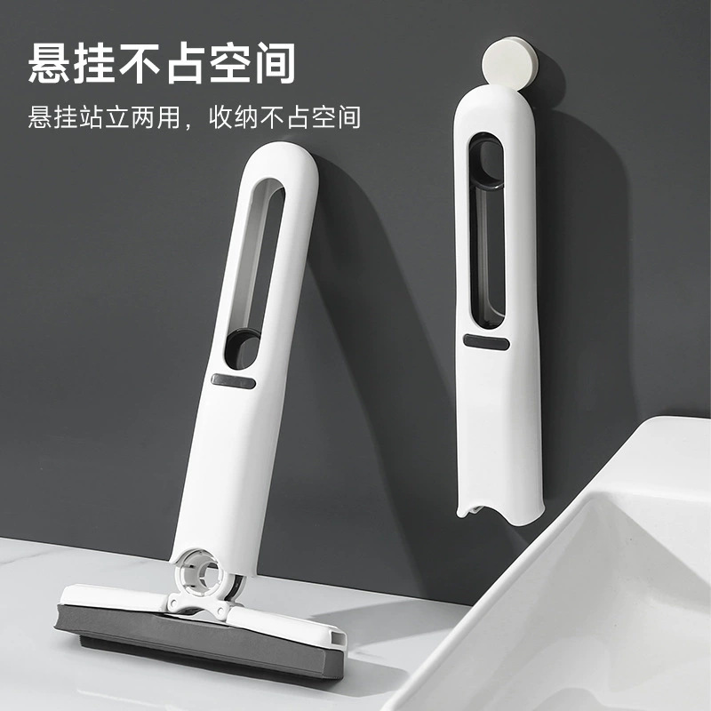 Desktop Lazy Mini Mop Multifunctional Foldable Lightweight Absorbent Sponge Small and Easy to Storage Sink Mop