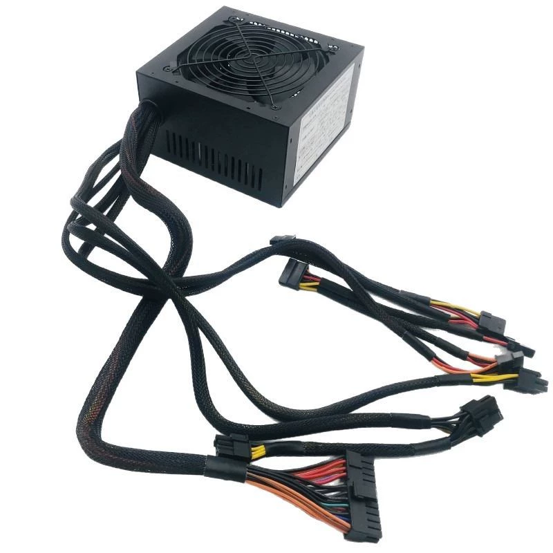 Заводская прямая продажа 600W настольный блок питания с эффективностью 80+, ATX блок питания для ПК