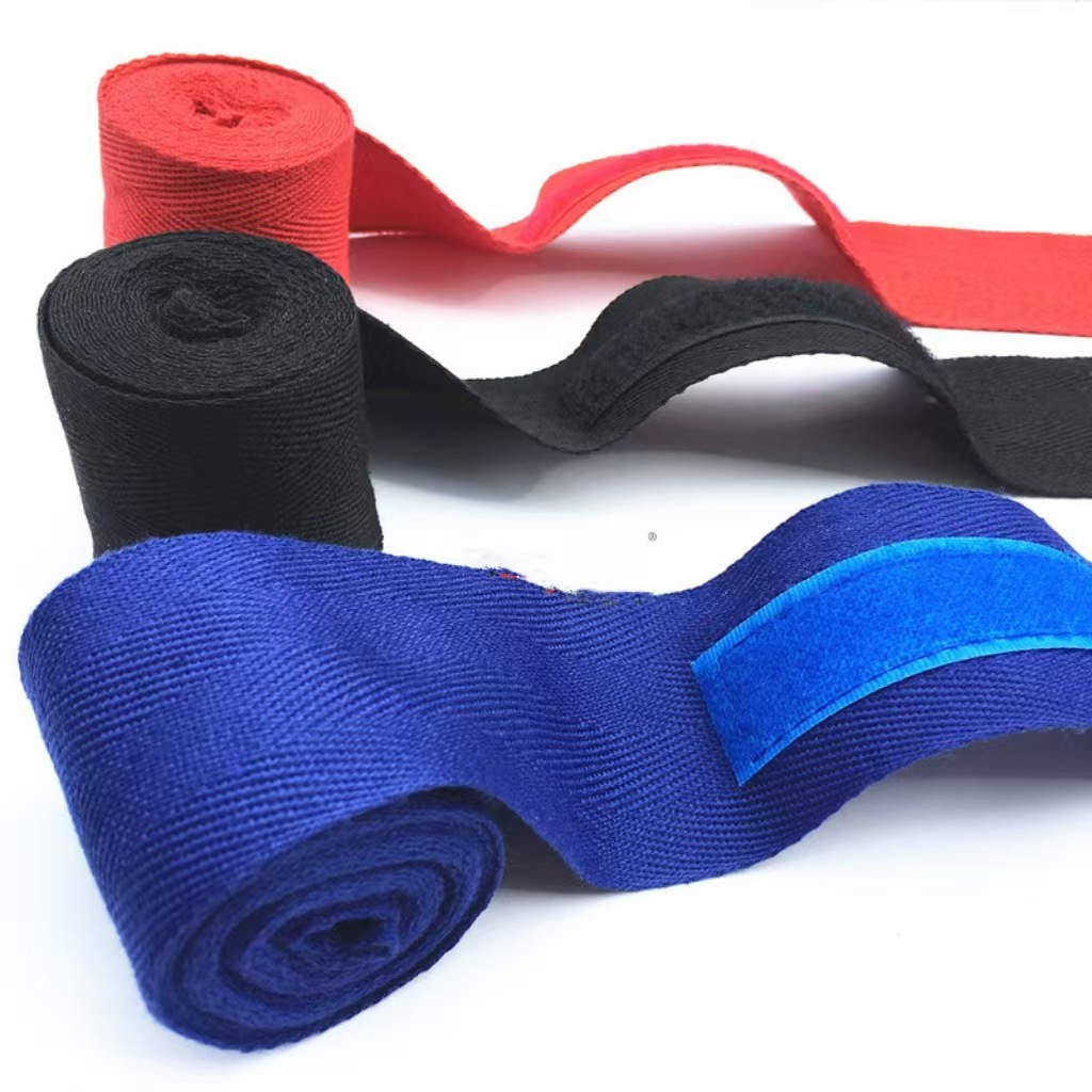 Cotton 2.5m Boxing Bandage Hand Strap Fighting Hand Strap Muay Thai Sanda Hand Strap Hand Strap Hand Guard Protective Gear