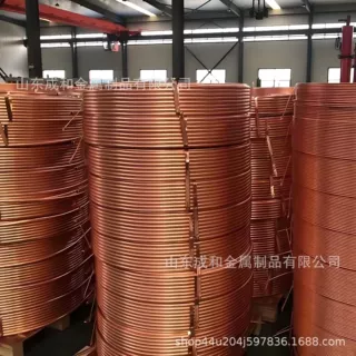 生产TP2紫铜盘管软态紫铜直管空调冰箱制冷铜管散热工程专用铜管