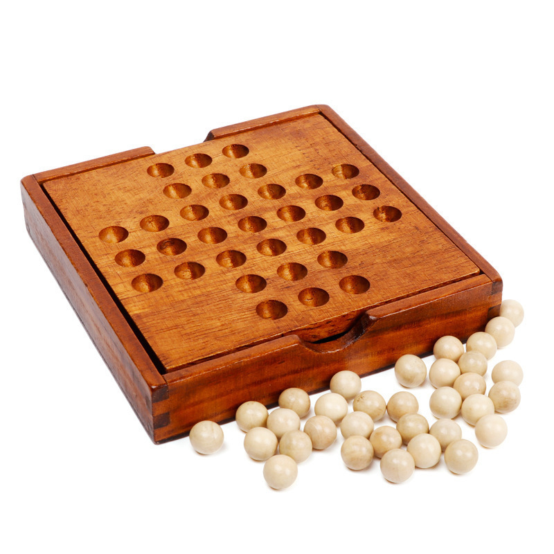 Wooden classic strategy game