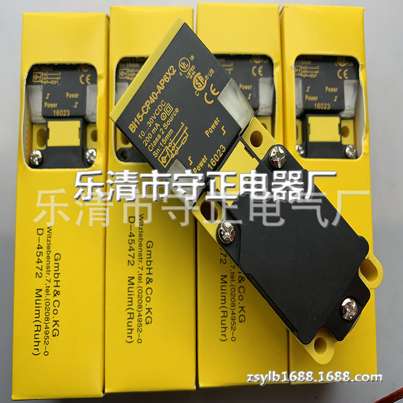 全新长方形传感器BI20U-CP40-AP6X2接近开关 品质保证