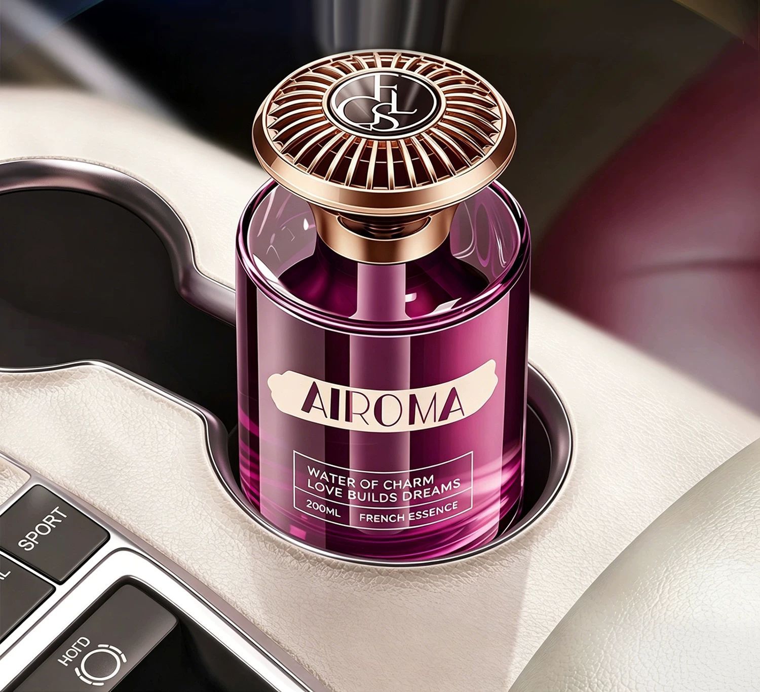 Hilton Hotel Car Fragrance 2026 New Premium Perfume for Cars, Long-Lasting Fragrance for Women and Men