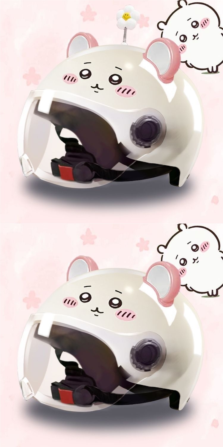 3C National Standard Certified Electric Vehicle Helmet Women Cute Summer