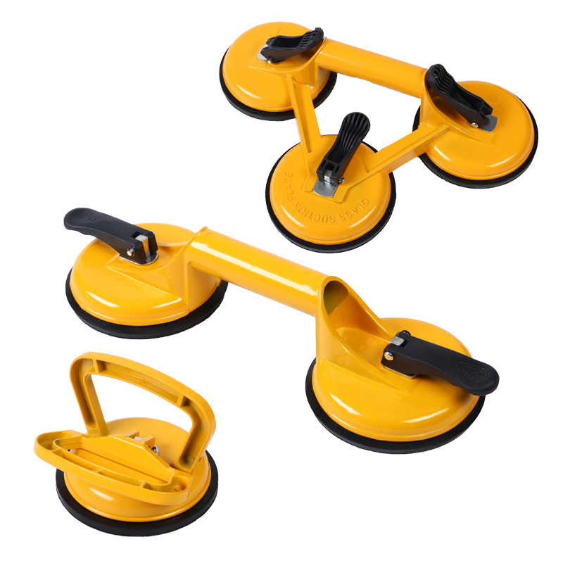Ventosa de vidrio ventosa de azulejo ventosa de piso Manejo de automóviles herramienta de reparación de depresión sola garra dos garra tres garra levantador de succión