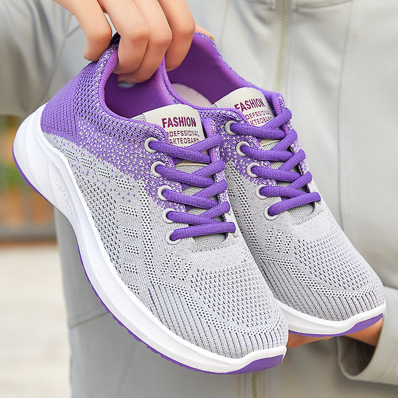 Women's Shoes 2024 Spring and Summer New Sports Shoes Women's Mesh Breathable Lightweight Running Shoes Fashionable Casual Shoes Student Shoes Trend Women's Shoes 2024 Spring and Summer New Sports Shoes Women's Mesh Breathable Lightweight Running Shoes Fashionable Casual Shoes Student Shoes Trend