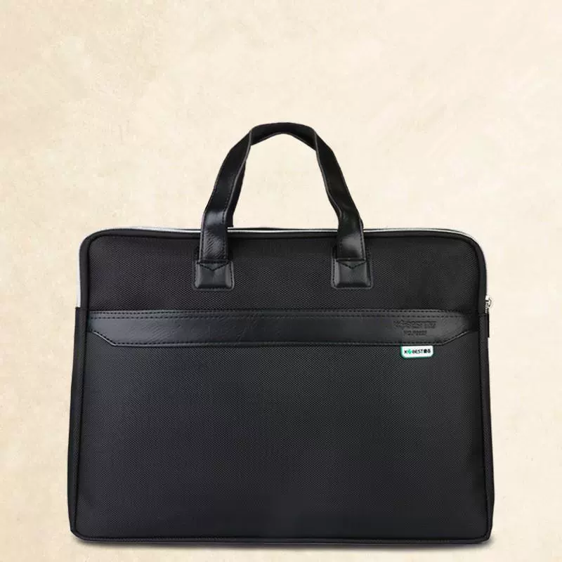 Universal materials set for documents for folders, laptop with zipper, linen bag, training