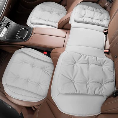 Interior Accessories — Four Seasons Pad - off-white-three-piece-set-for-the-whole-car-no-standard-model-please-note-the-car-logo