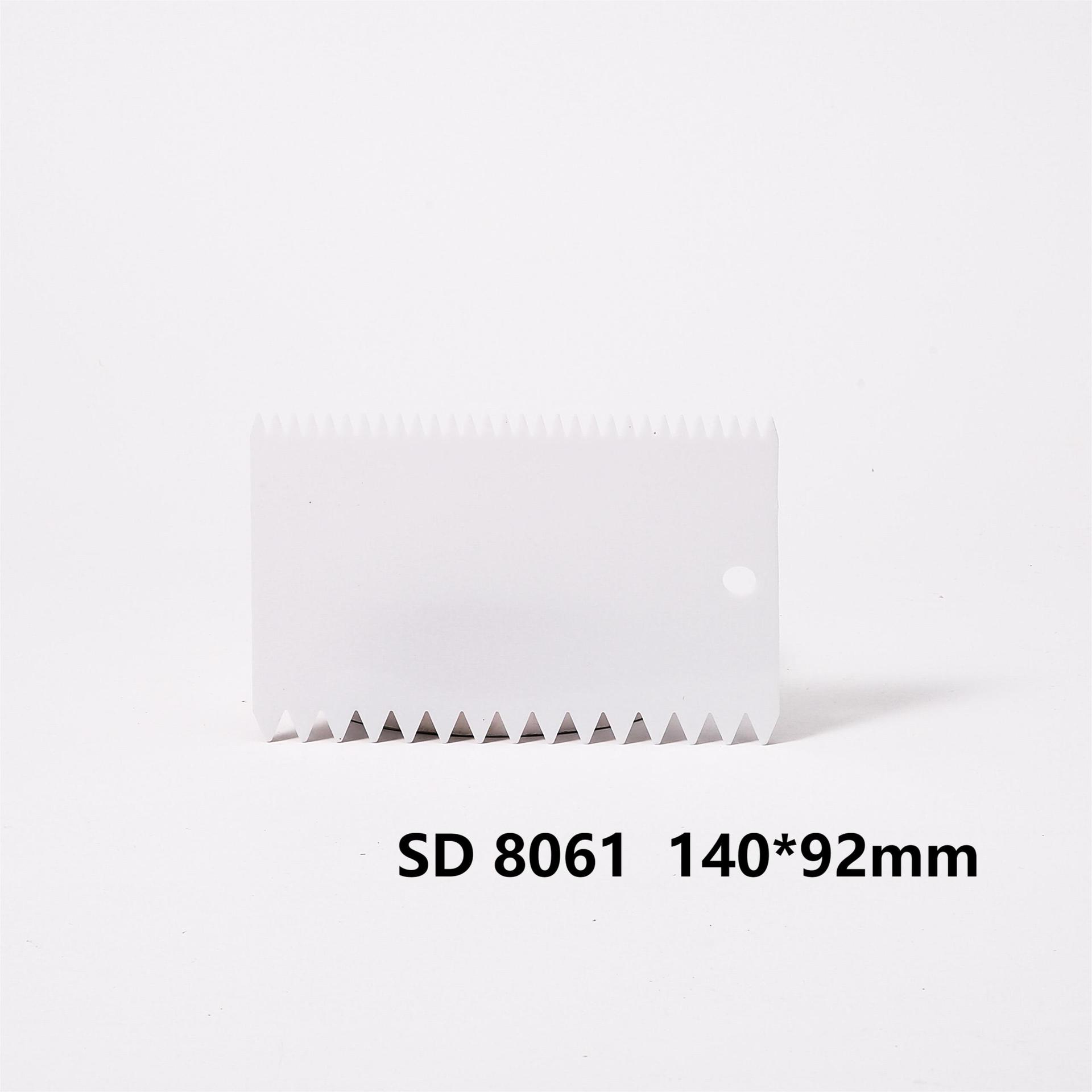 Suministro directo de fábrica crema raspador de pasta de plástico para hornear raspador de corte raspador de pastel herramienta de decoración