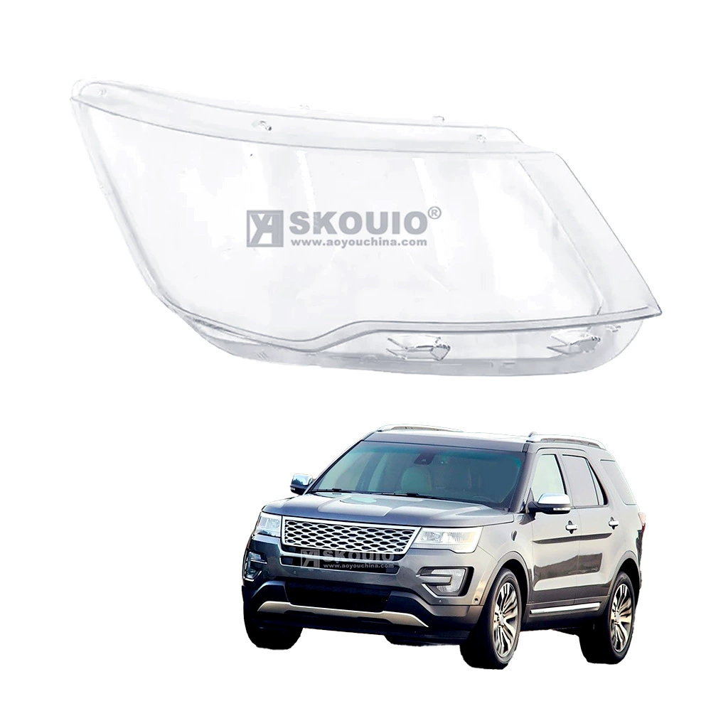 Подходит для Ford Explorer 2016-2019, корпус фары, прозрачный абажур, абажур для автомобильной фары