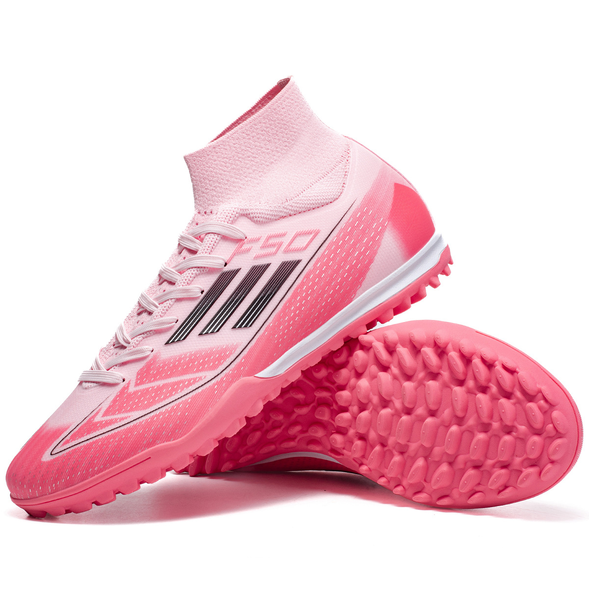 2025 nuevos zapatos de fútbol transfronterizos de clavos largos para hombres y mujeres zapatos de entrenamiento juvenil fábrica de zapatos SCOOER