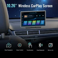 Новый 9-дюймовый беспроводной carplay/андроид AUTO портативный автомобильный GPS-навигатор AV реверсивный экран завод