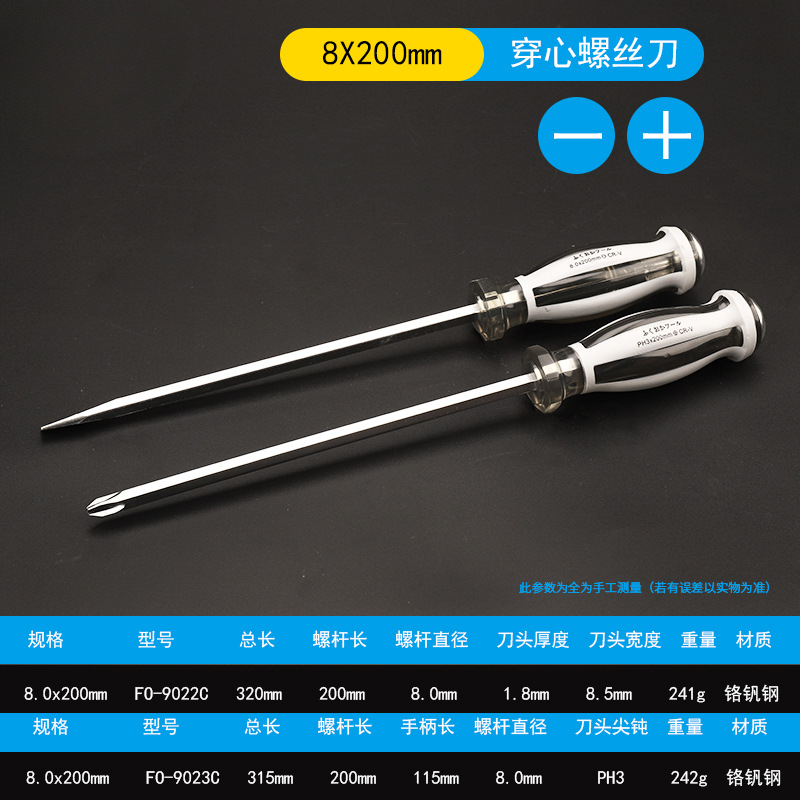 Destornillador Fukuoka de doble propósito El destornillador perforador puede golpear el destornillador multifunción