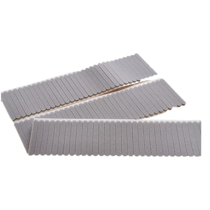 En stock suministro KN95 máscara esponja tira autoadhesiva almohadilla de esponja inodoro Puente de la nariz esponja palo gris esponja tira