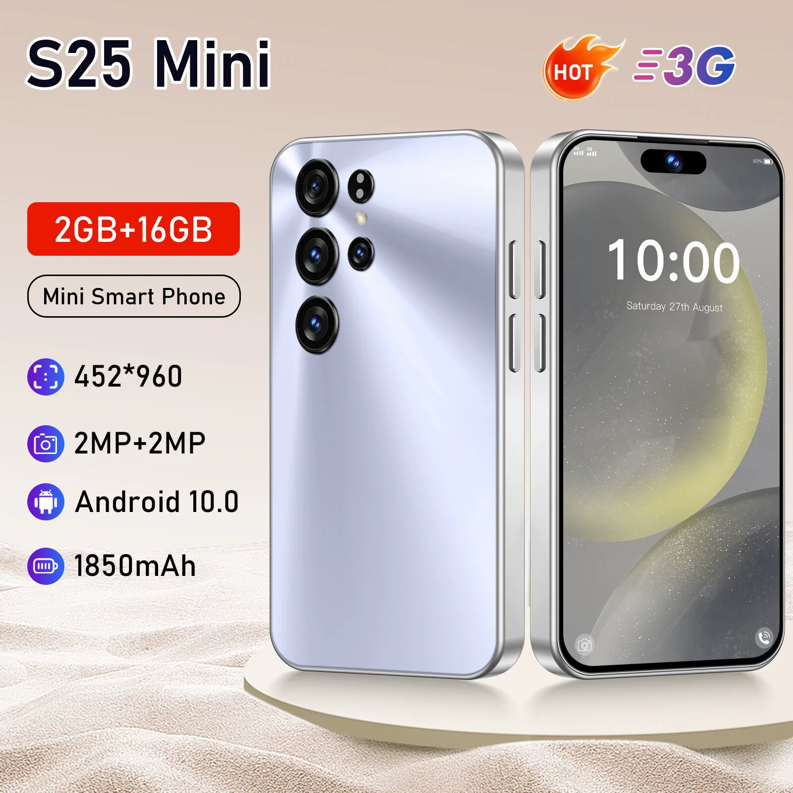 Ультратонкий смартфон S25, прямые поставки с завода, оптовая продажа