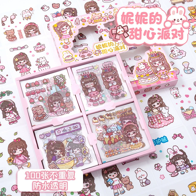 Children's sticker, set, stickers, Birthday gift, scheduler