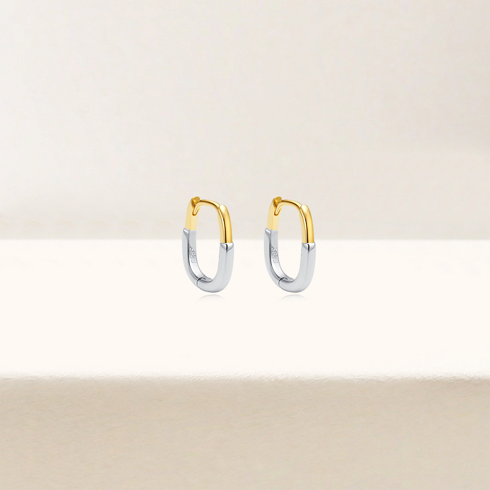 1g Weight 925 Sterling Silver Ear Needle Material Earrings Classification 1 Pair Quantity Daily Occasion 925 Sterling Silver Material Geometric Pattern All Seasons Season Women's Gender Mixed Metal Design Simple Style, IG Style Style 1 Pair 925 Sterling Silver 925 Sterling Silver Earrings Geometric Earrings 12