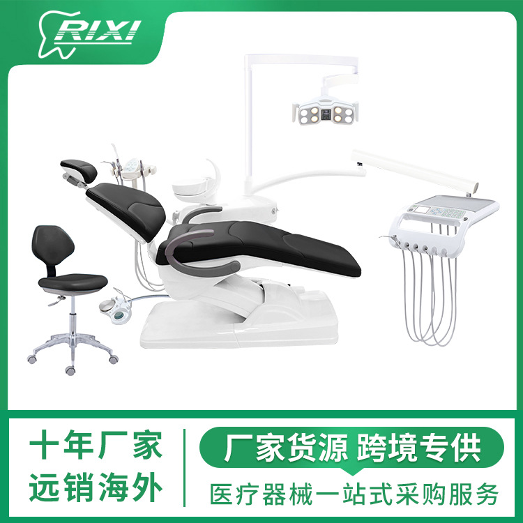 Silla dental Dental integral máquina dental cama dental instrumento terapéutico plantación oral lámpara integrada equipo oral fábrica al por mayor