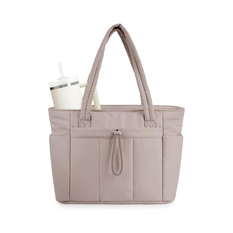 Amazon New Fashion Ladies Handbag Laptop Bag with Zipper Travel Handbag Quilted Bag