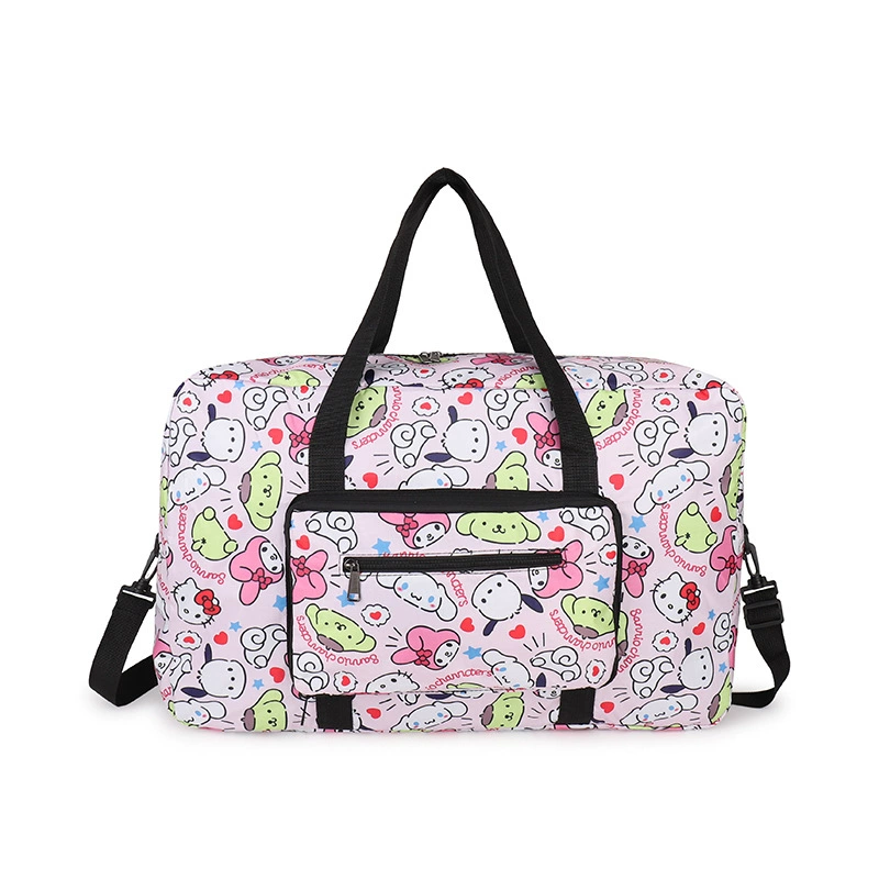 Foldable handheld travel bag, purse, capacious luggage sports bag, storage bag, suitcase, equipment bag