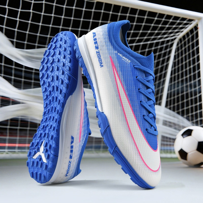 Zapatos de Fútbol para Hombre de Malla y TPU Ligeros y Transpirables para Entrenamiento