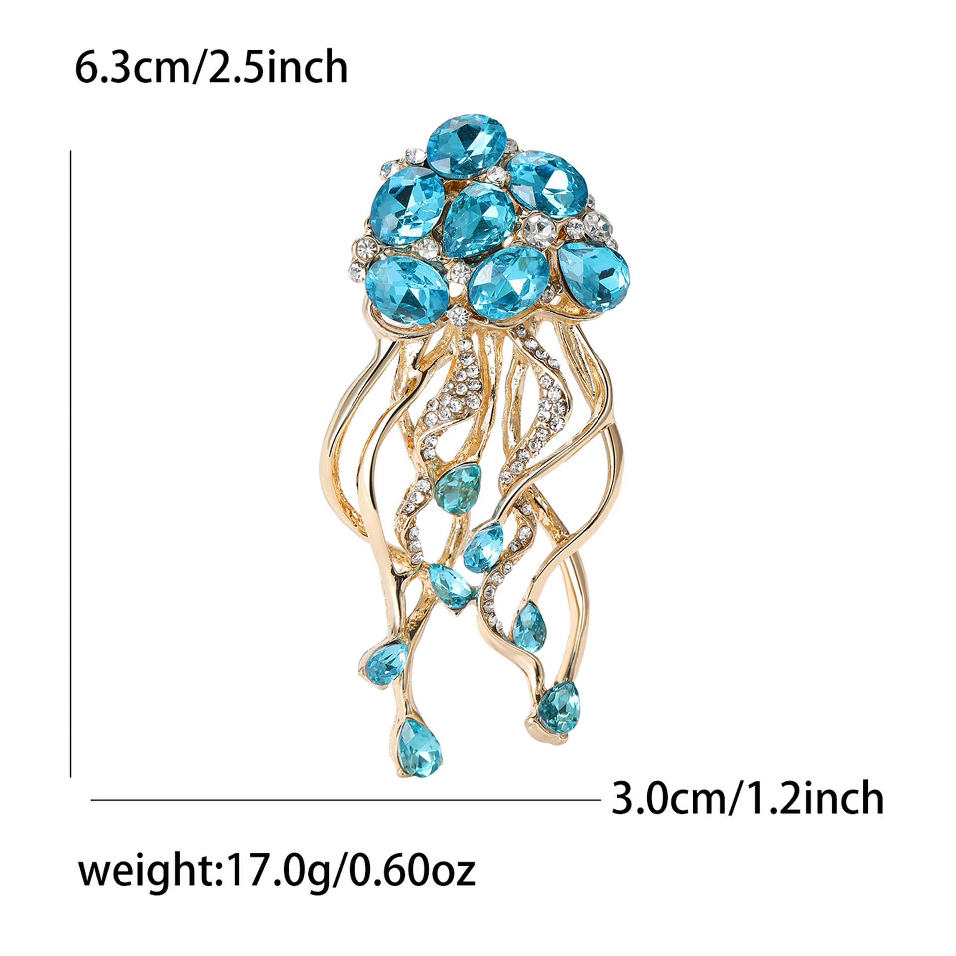Vintage Brosche Für Damen Mit Perlenkristall Blumen Design Pin_voghion.com