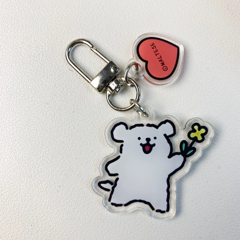 Cartoon high quality keychain, cute backpack accessory, Birthday gift
