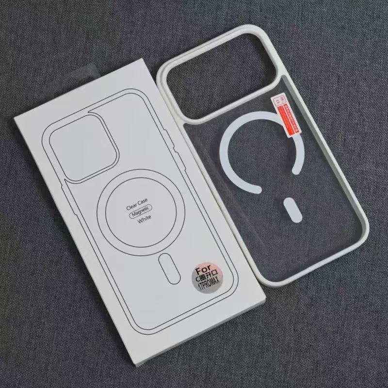 新款马卡龙磁吸适用苹果17手机壳iPhone16新款15简约14防摔13纯色