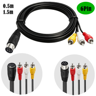 6P DIN�D3RCAɏ���^��ҕ�l����ʽ���CӰ���C��DIN6P�D��ɫAV��