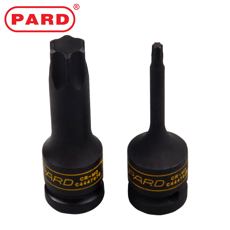 美国PARD原装花型气动旋具套筒 C444系列1/2接口气动风炮花型套筒