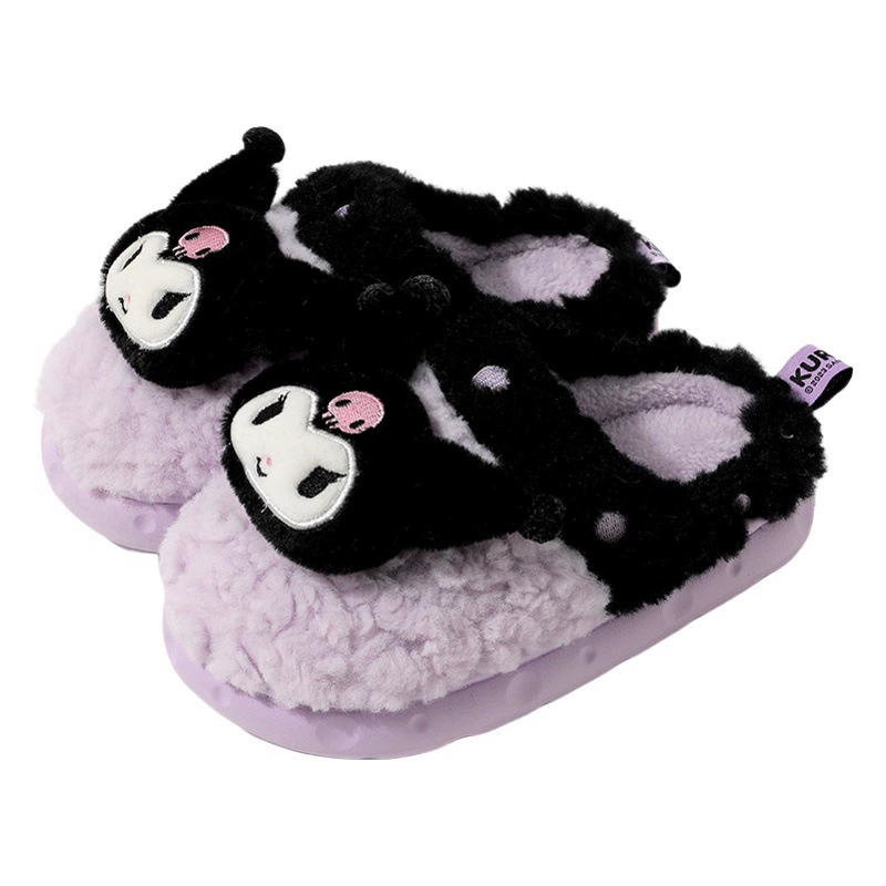 Куломи детские хлопчатобумажные тапочки осенью и зимой девочка принцесса милая теплая в помещении
