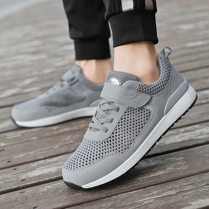 Dad's Shoes Are Lightweight Mesh Breathable Widened Sports Shoes for Men in Summer, Comfortable Soft-Soled Shoes for the Elderly, Middle-Aged and Elderly Walking Shoes Dad's Shoes Are Lightweight Mesh Breathable Widened Sports Shoes for Men in Summer, Comfortable Soft-Soled Shoes for the Elderly, Middle-Aged and Elderly Walking Shoes