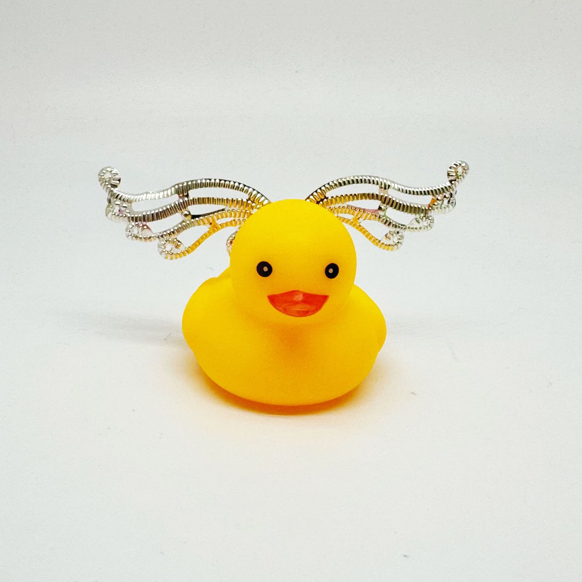 Accesorios de agua transfronterizos pato amarillo accesorios gorras bufandas de ganso blanco decoración mano leche de limón té regalo image 115