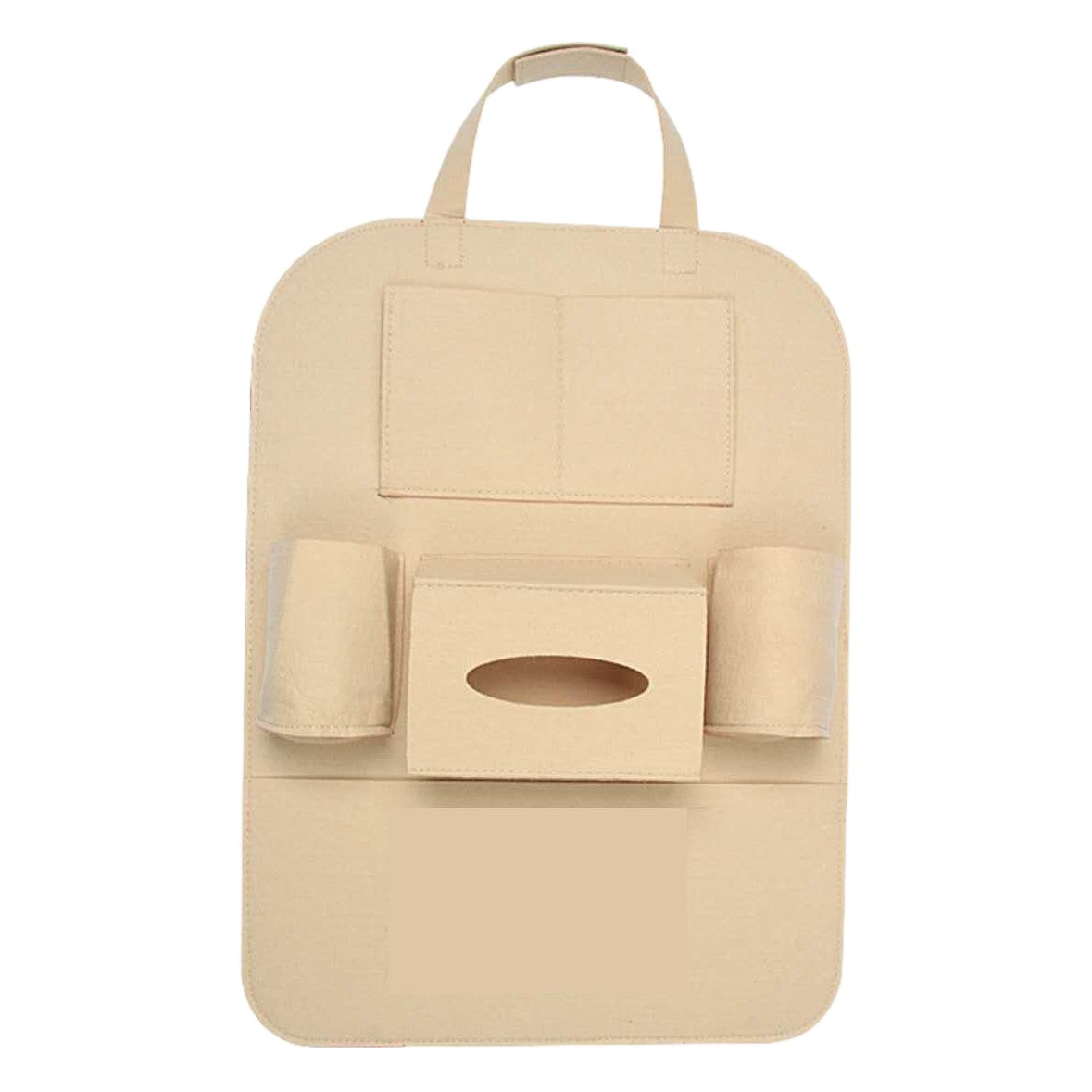 Bolsa colgante de almacenamiento de asiento de coche de fieltro bolsa de almacenamiento de coche regalo de coche