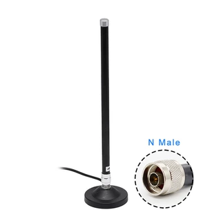 N公头强磁 2.4G/2400-2500MHz防水高增益WiFi玻璃钢吸盘天线天线