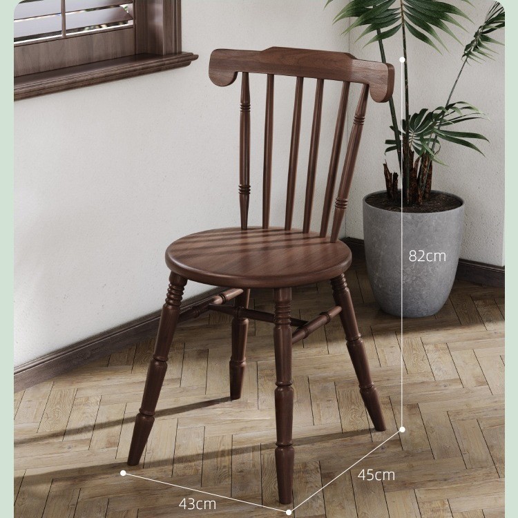Mesa y silla de cafetería americana retro francesa panadería de comida ligera dulces tienda de azúcar y agua bistrona mesa de madera maciza