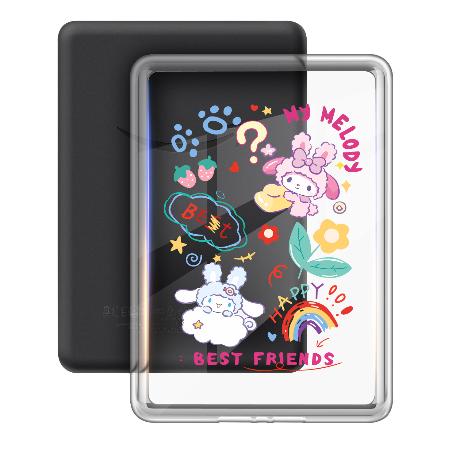 Aplicable en stock para 2024 Kindle Paperwhite6543 acrílico transparente caja protectora pintada caja única