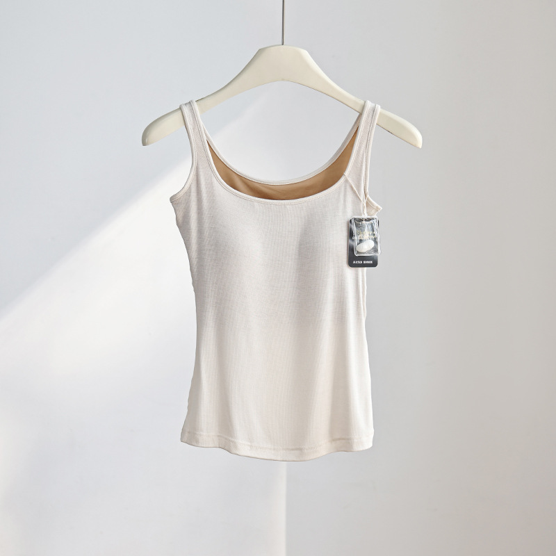 Milk white (square collar, wide shoulders)