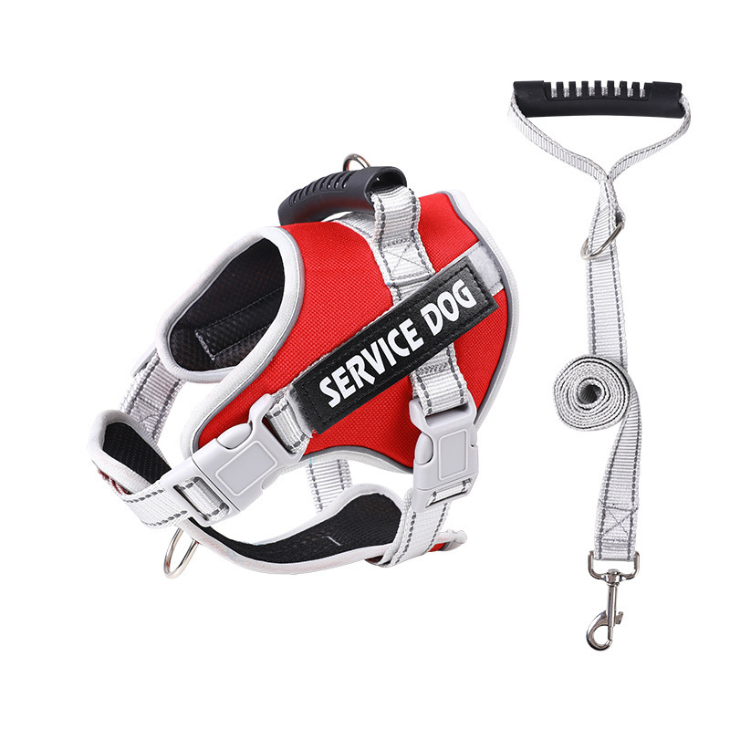 Directo de fábrica reflexivo mascota correa de pecho perro caminando cuerda grande perro a prueba de explosiones de perforación transpirable pecho en stock al por mayor