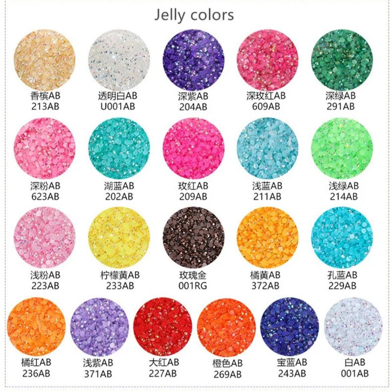 Resin Flat-Back Rhinestones Bare Ab Color Series for Clothing, Bags, Accessories, Pointed Round Rhinestones, Crystal Rhinestones, Nail Art Resin Flat-Back Rhinestones Bare Ab Color Series for Clothing, Bags, Accessories, Pointed Round Rhinestones, Crystal Rhinestones, Nail Art