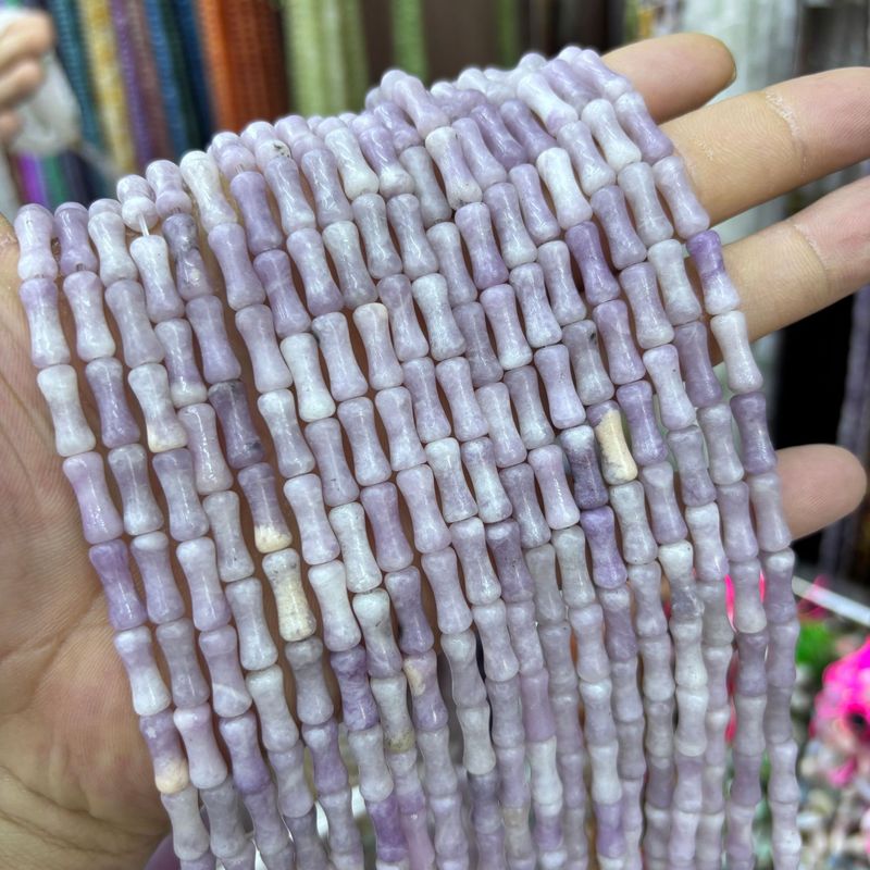 5 × 12 ミリメートル天然石竹ビーズルースビーズシリーズ DIY ブレスレットネックレスジュエリーアクセサリー半完成ビーズ卸売|undefined
