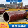 量大圆柱基础工地木板